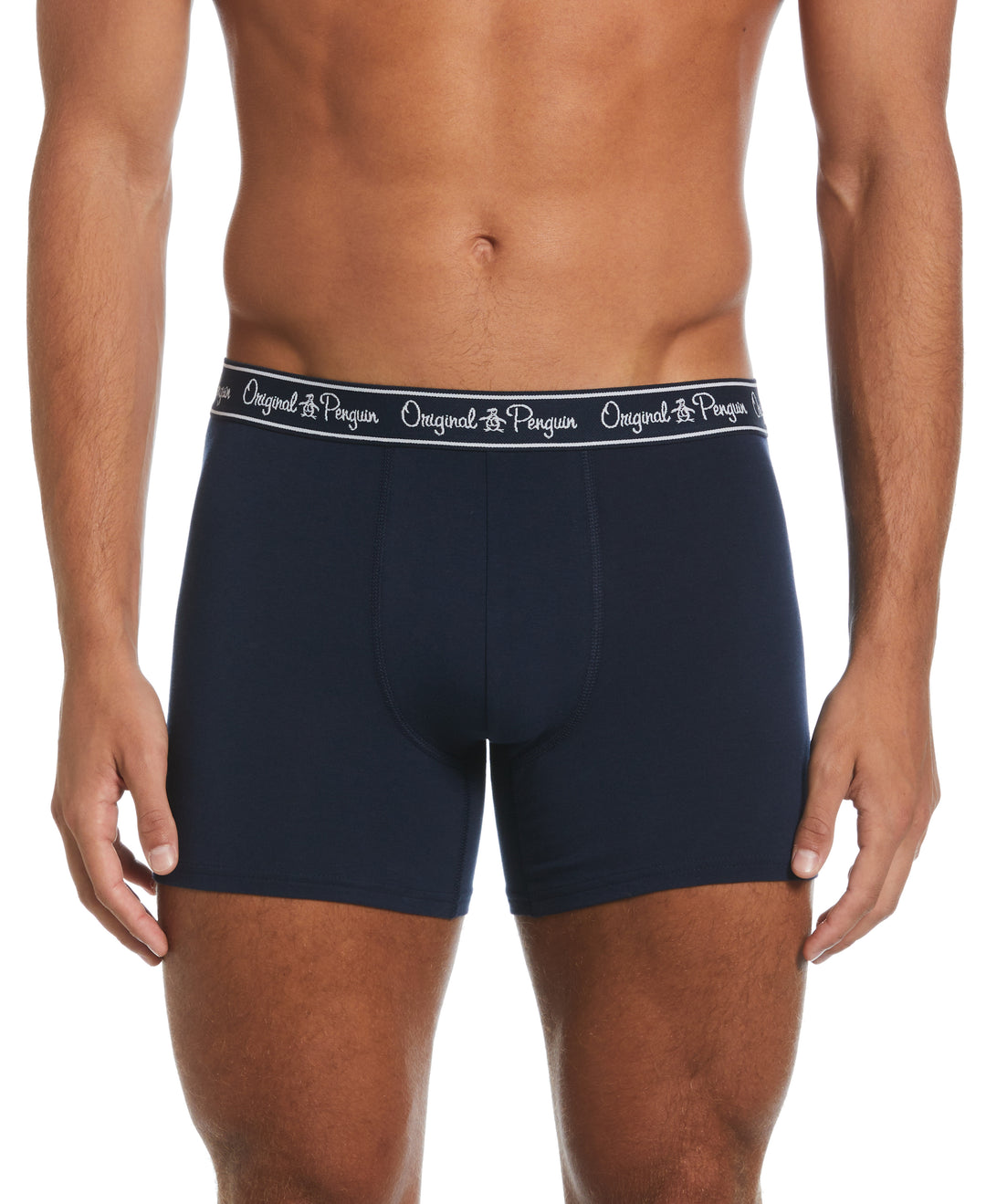 3 Pack Solid Boxer Brief  (Navy/Cerulean/Butter)