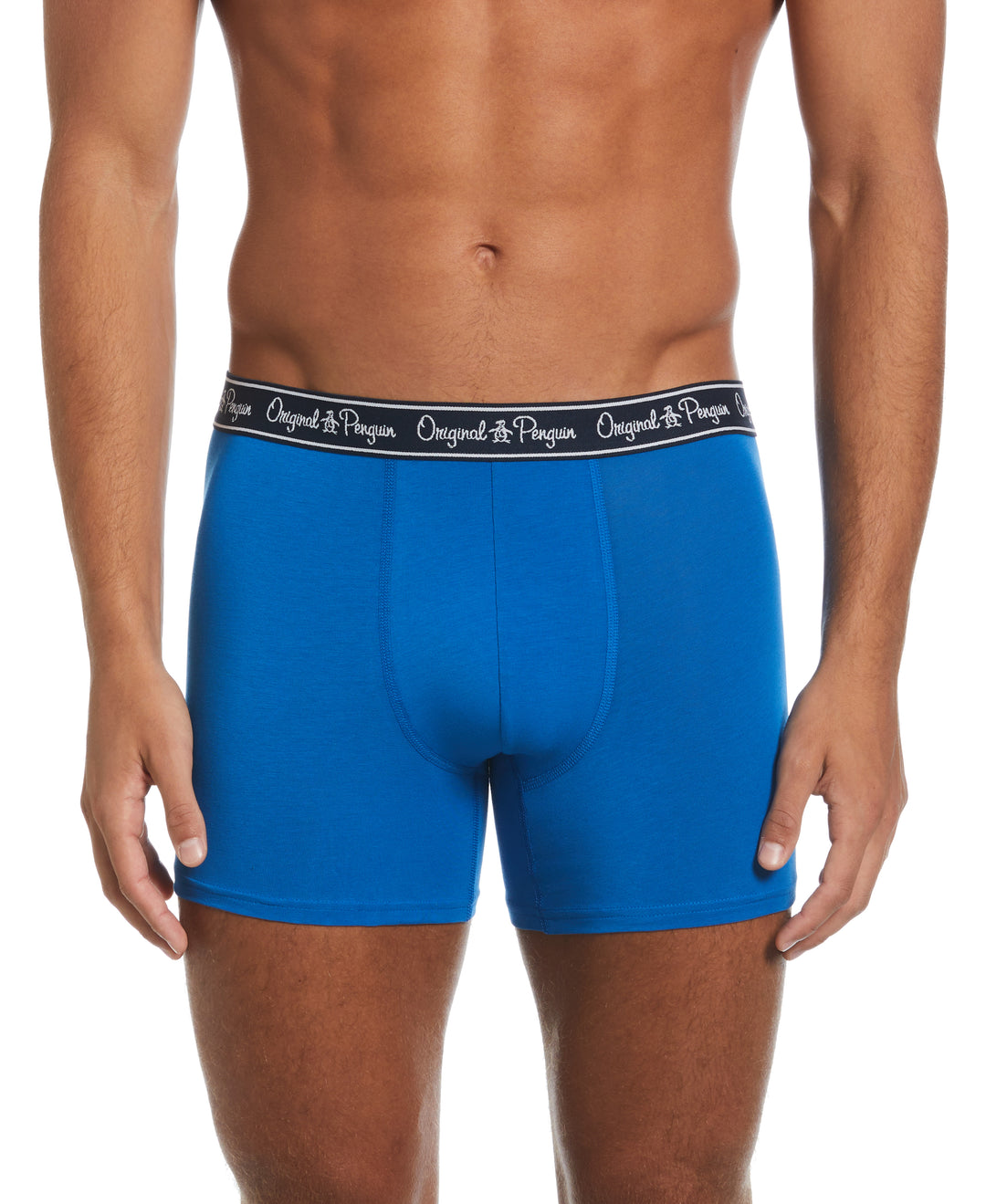 3 Pack Solid Boxer Brief  (Navy/Skydiv/Antq Grn)