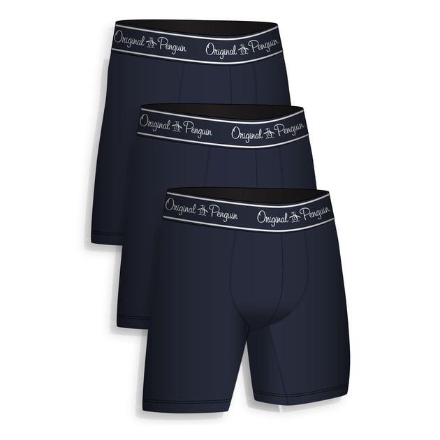 ◆BADBLOOD◆ Solid Boxer Blue Stripe w-srt24-028 Solid Boxer - Blue/Stripes