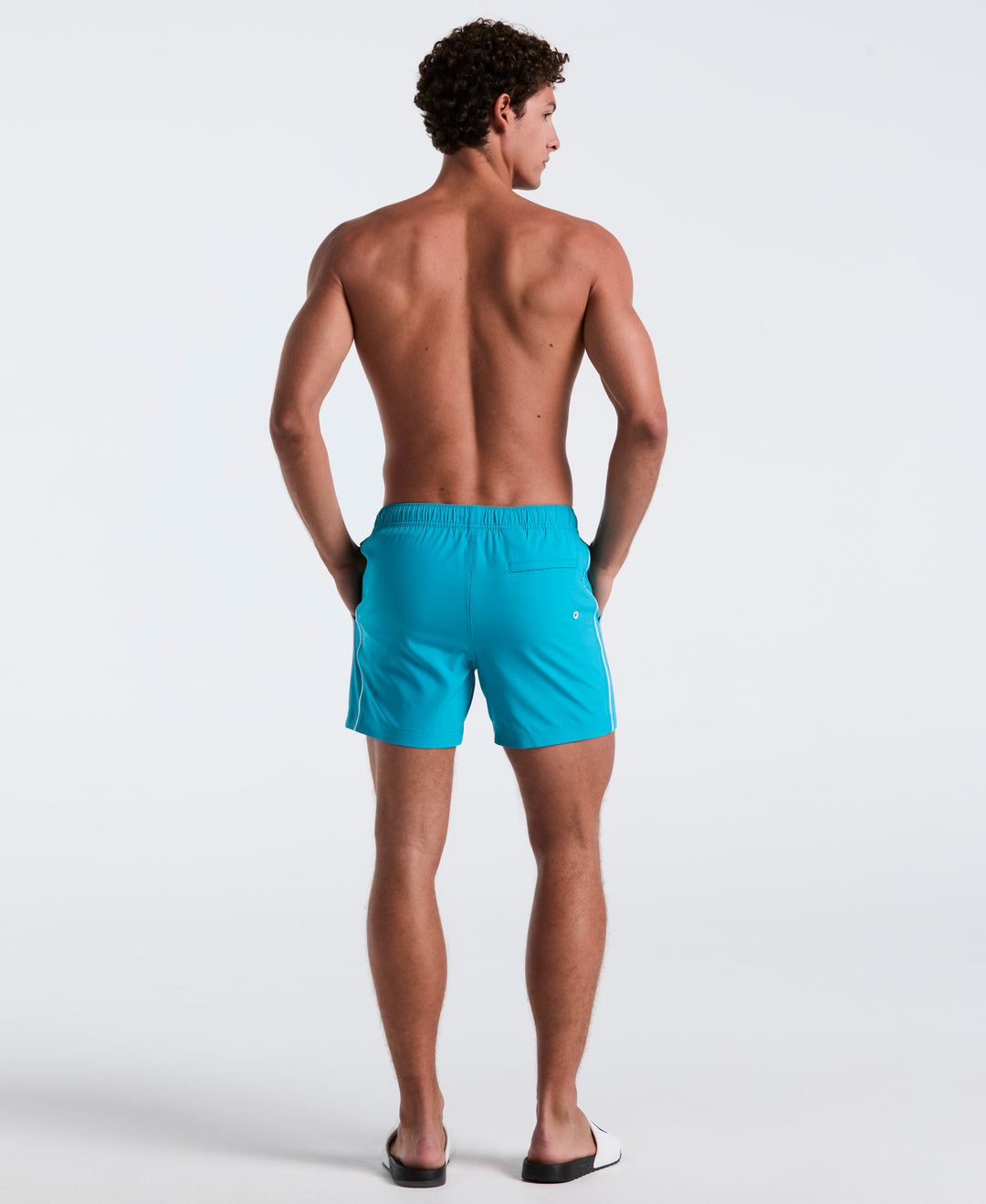 5" Earl Swim Short (Tahitian Teal)