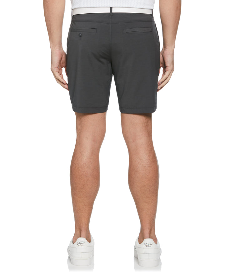 Flat Front Pete Perfomance 8" Golf Shorts (Asphalt)