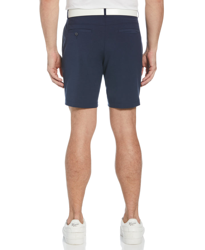 Flat Front Pete Perfomance 8" Golf Shorts (Black Iris)