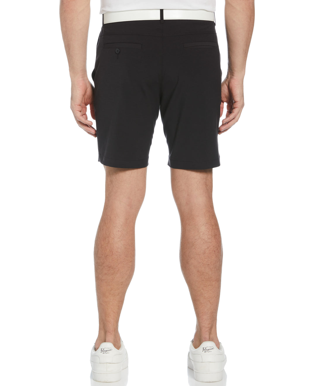 Flat Front Pete Perfomance 8" Golf Shorts (Caviar)