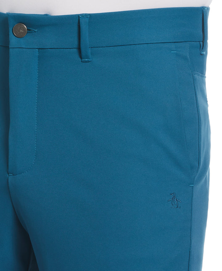 Flat Front Solid Golf Shorts (Corsair)