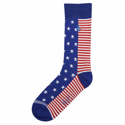 American Flag Sock (Blue) 