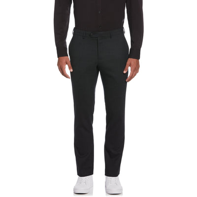 Birdseye Suit Separate Pant  (Charcoal) 