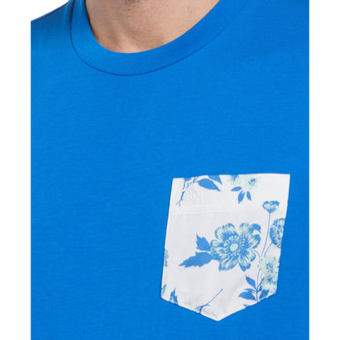 Bouquet Pocket Tee (Skydiver) 