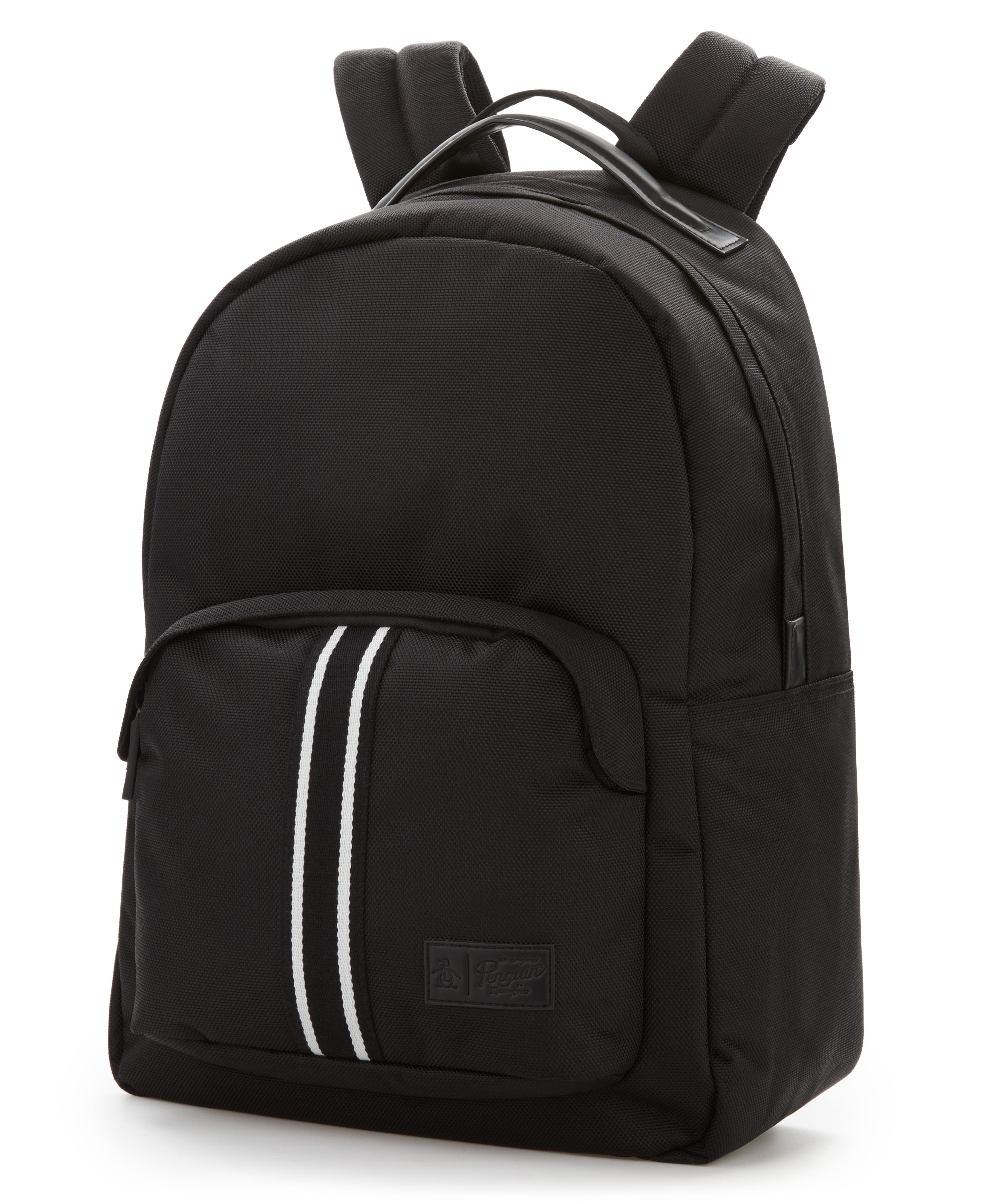 Original Penguin Casual Icon Laptop Backpack in Black, 100% Polyester
