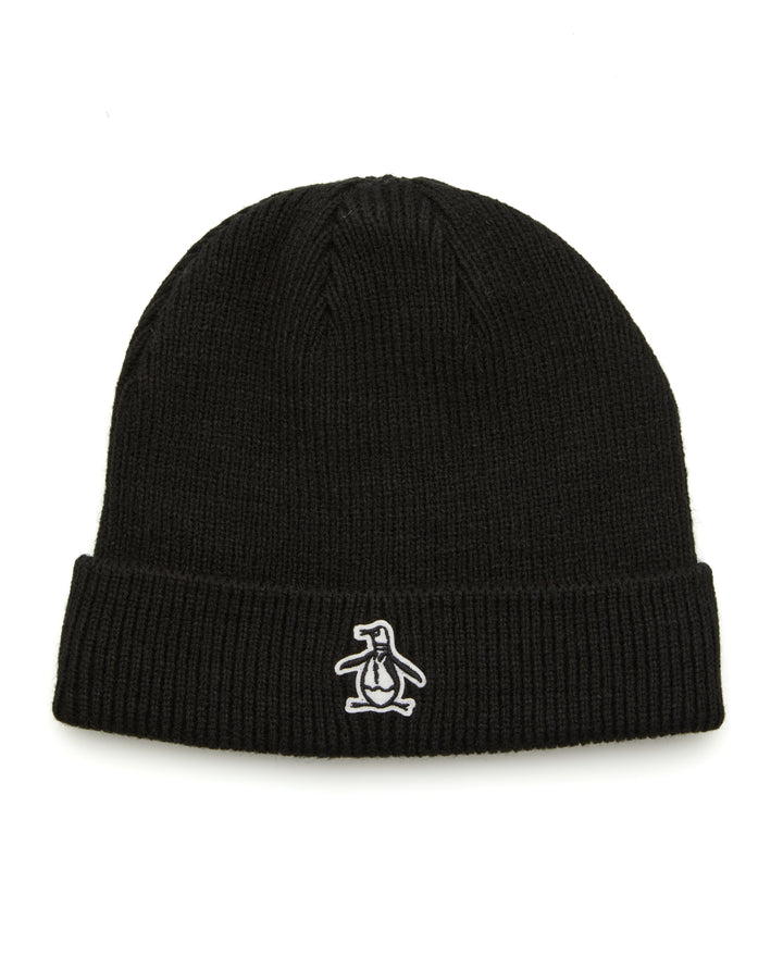 Core Cuffed Golf Beanie (Caviar)