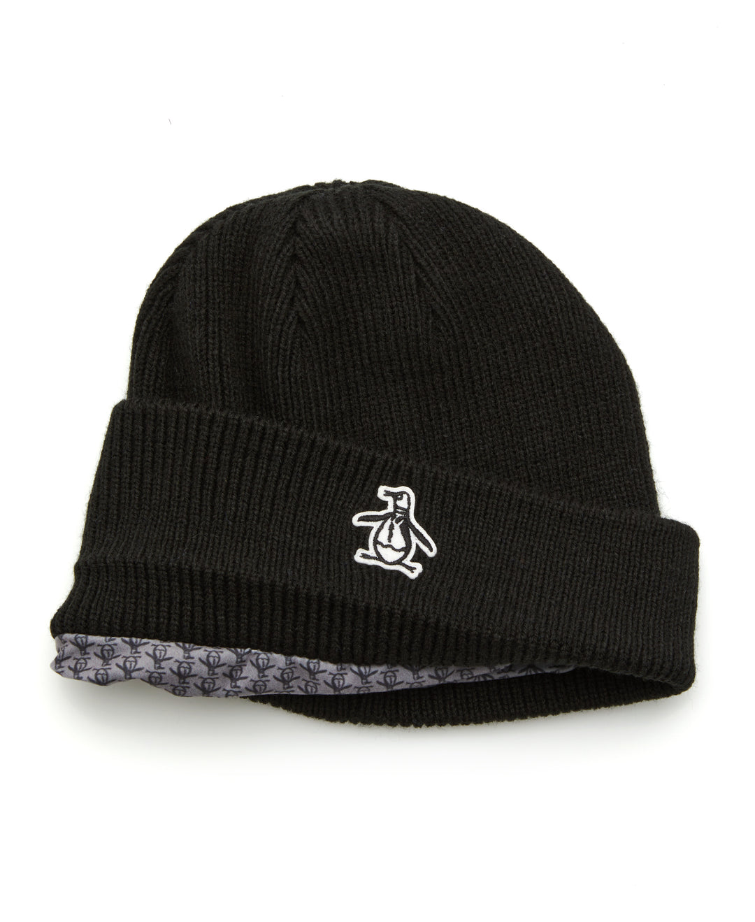 Core Cuffed Golf Beanie (Caviar)