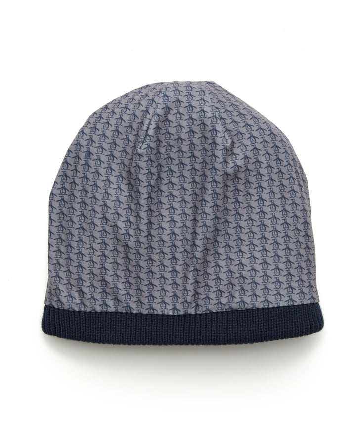 Core Cuffed Golf Beanie (Black Iris)