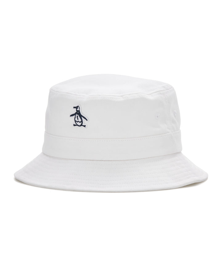 Cotton Bucket Hat  (Bright White)