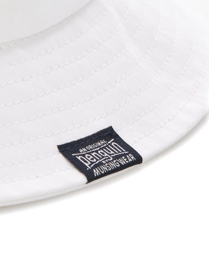 Cotton Bucket Hat  (Bright White)
