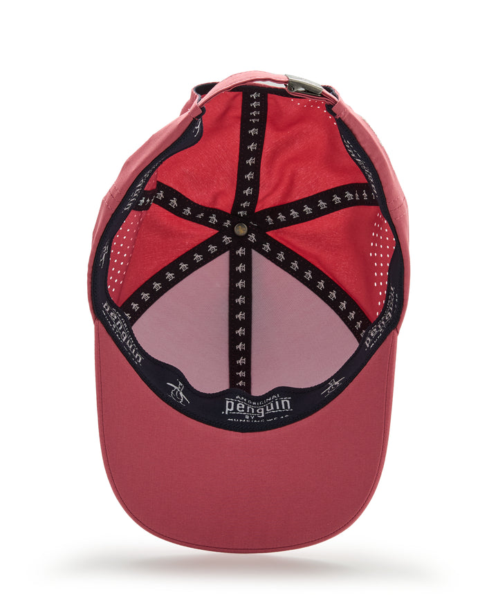 Country Club Perforated Golf Cap (Earth Red)