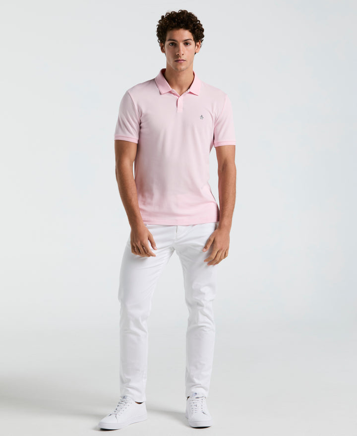 Daddy Pique Polo (Parfait Pink)