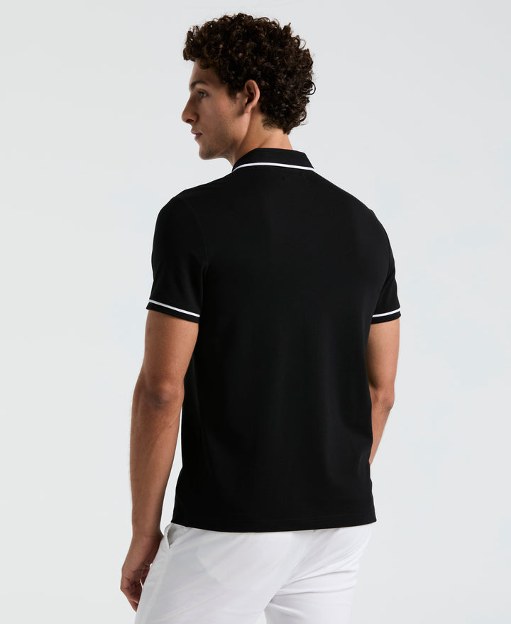 Earl™ Pique Polo (True Black)