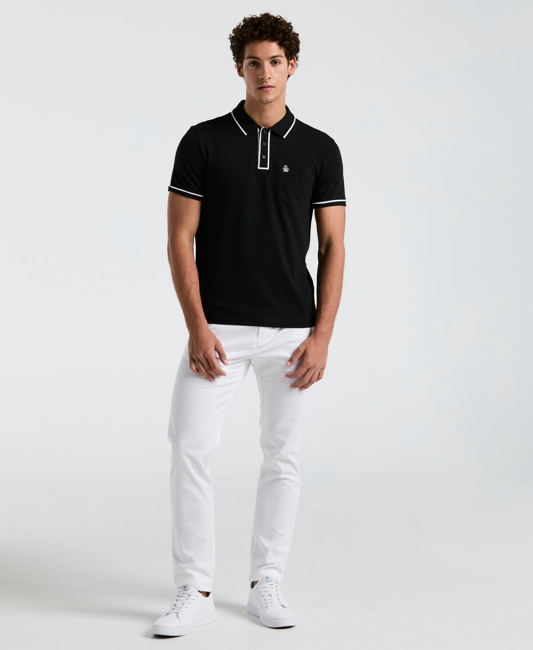 Earl™ Pique Polo (True Black)