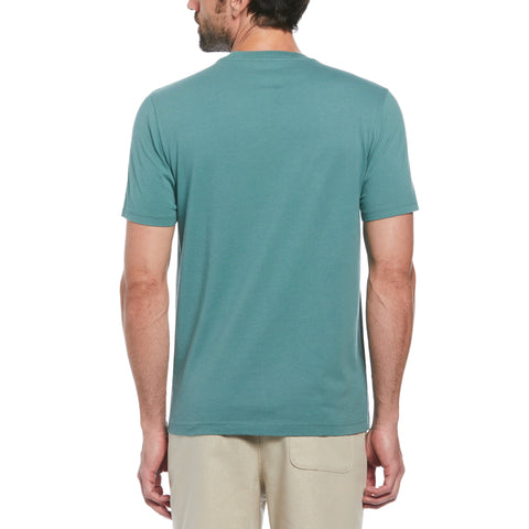Floral Fill Pete T-Shirt (Sea Pine) 