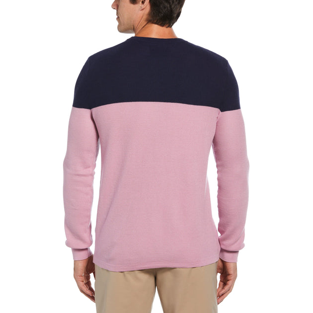 Heritage Color Block Golf Sweater Original Penguin US