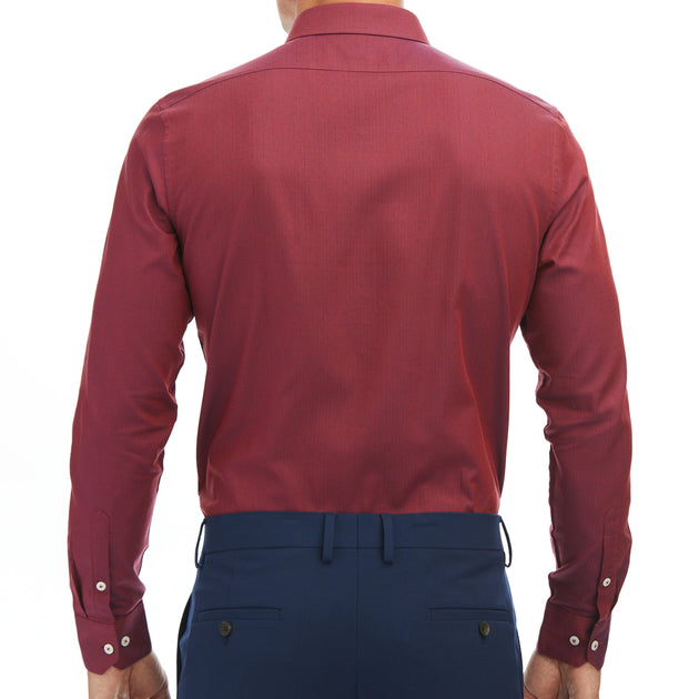 Herringbone Dobby Button-Down Shirt | Original Penguin US Herringbone Dobby Button-Down Shirt | Original Penguin US