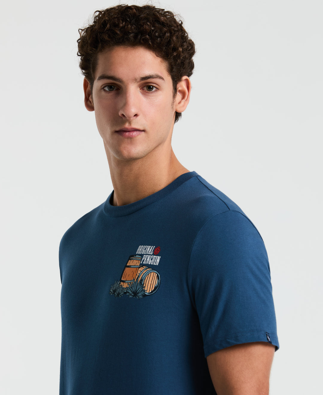 Jersey Graphic Distillery Tee (Sargasso Sea)