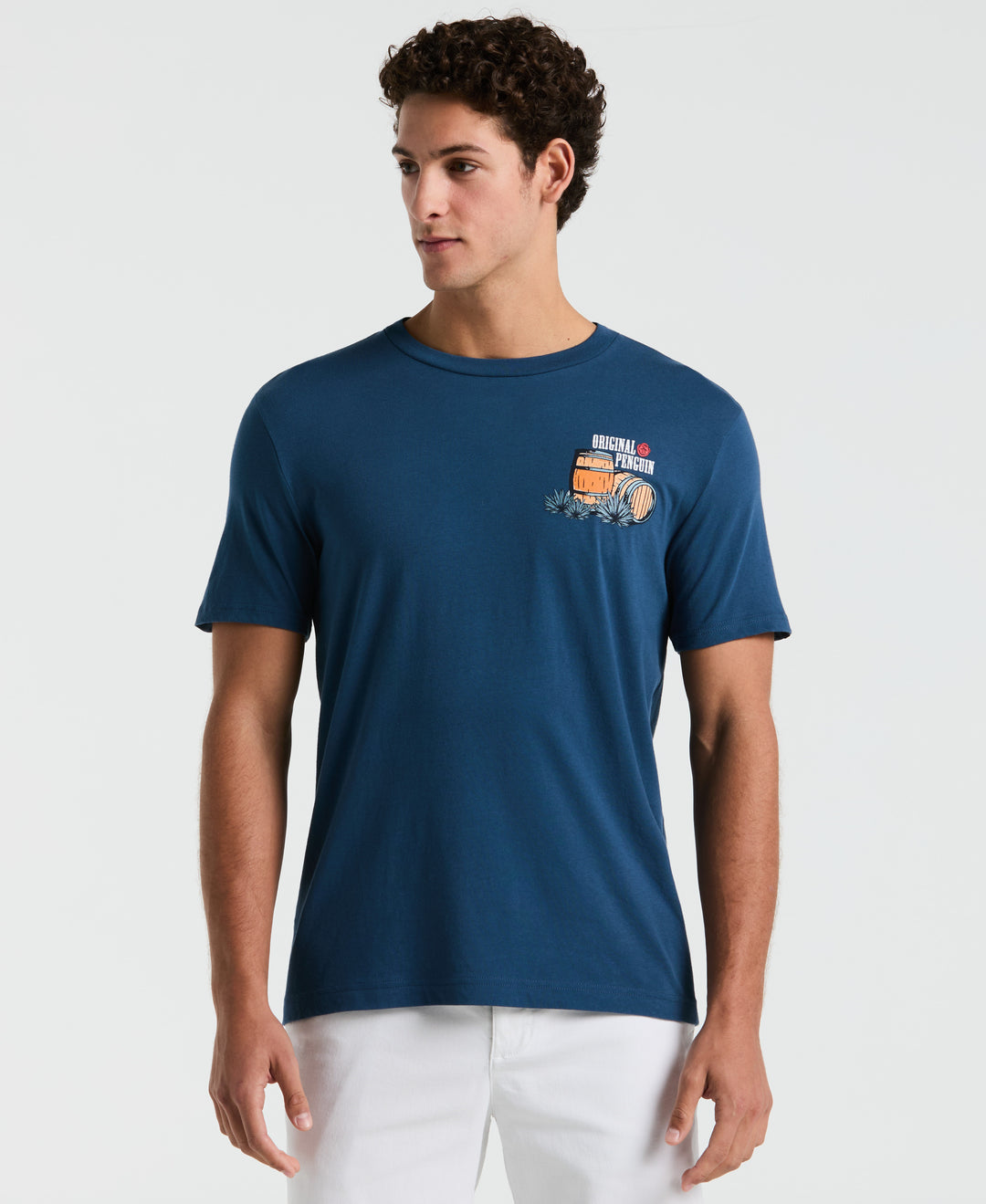 Jersey Graphic Distillery Tee (Sargasso Sea)