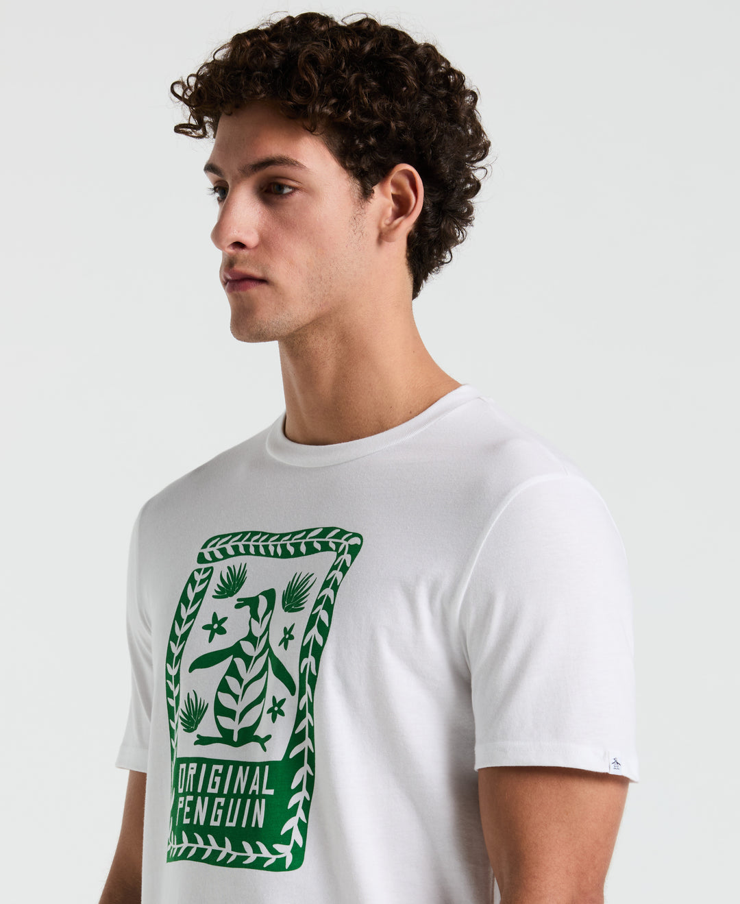 Jersey Graphic Plant Pete Tee (Bright White)