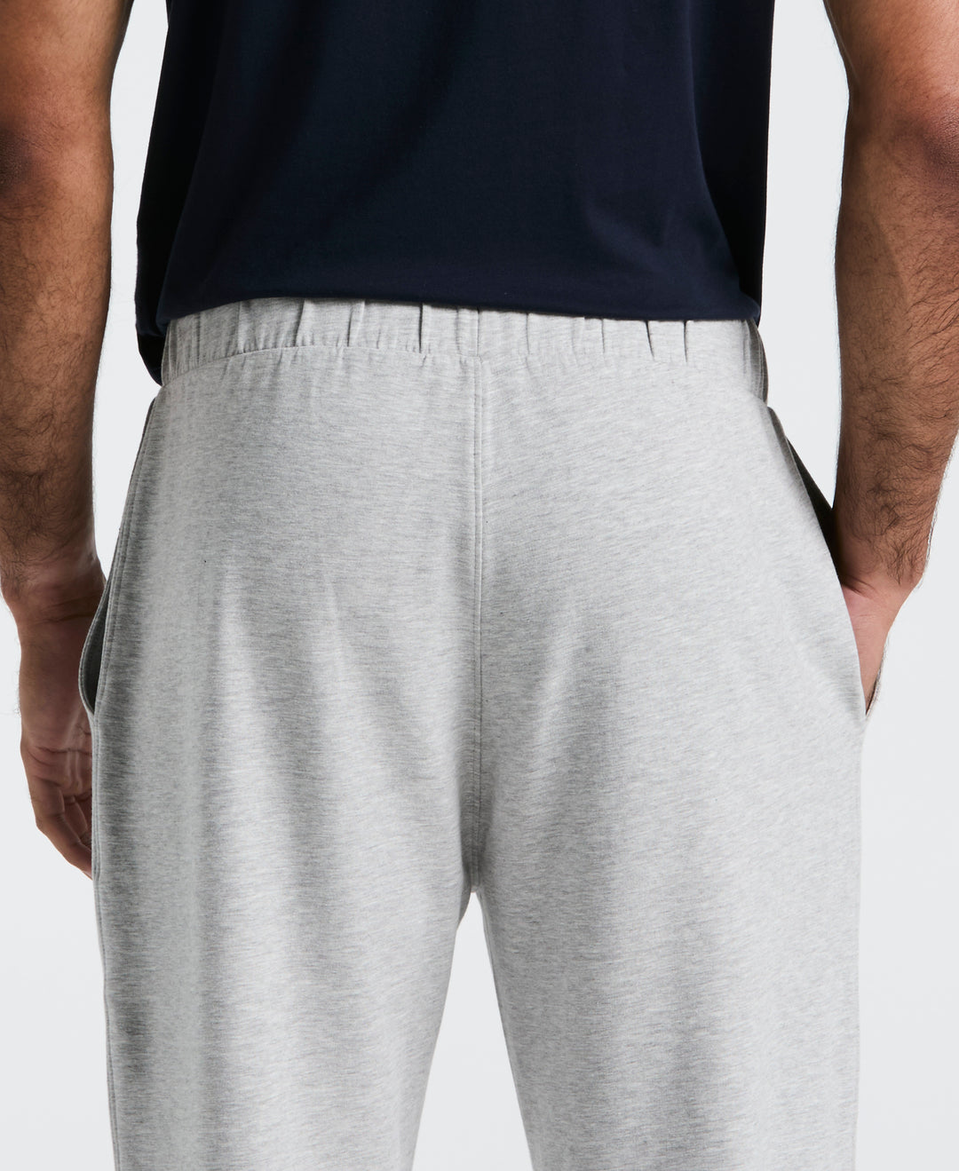 Heather Jogger Pant (Pearl Grey Heather)