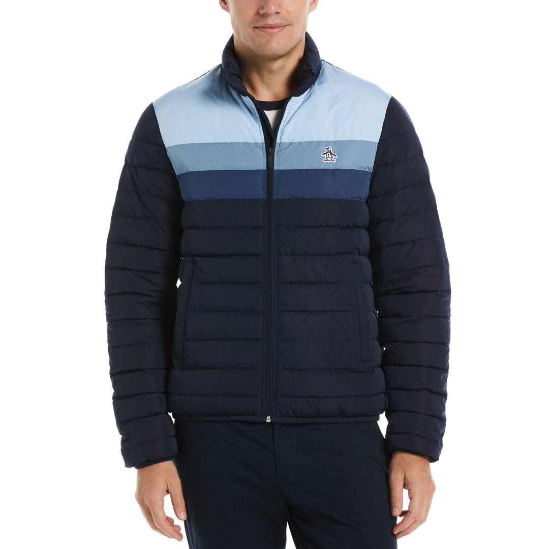 Lightweight Puffer Jacket (Dark Sapphire)