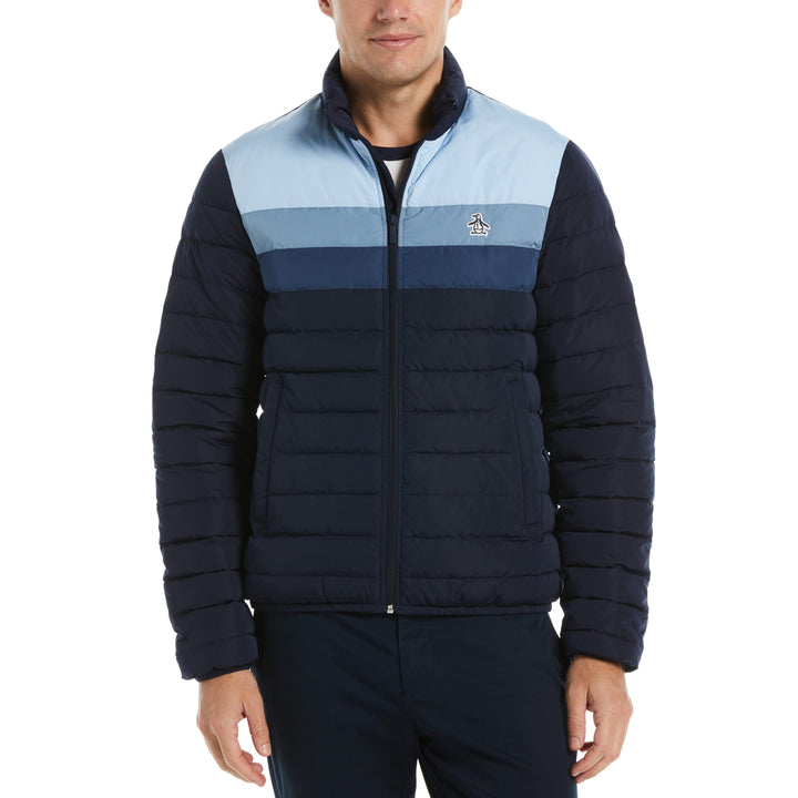 Lightweight Puffer Jacket (Dark Sapphire)