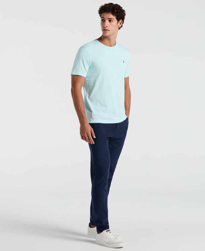 Linen Blend Chino Pant (Sargasso Sea)