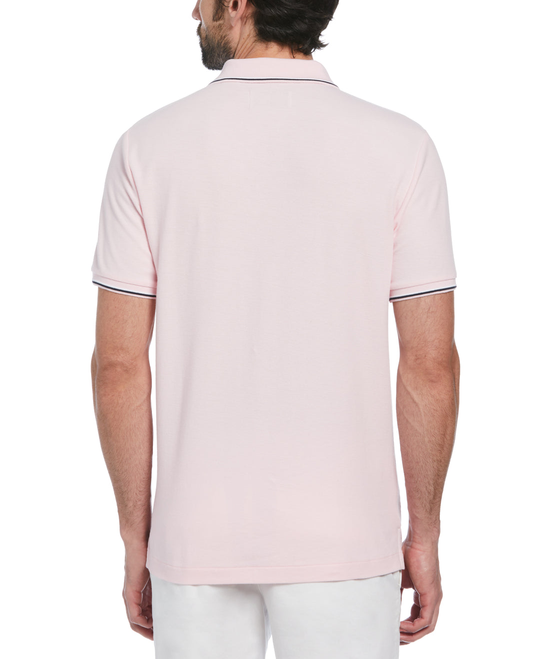 Mega Pete Pique Polo (Parfait Pink)