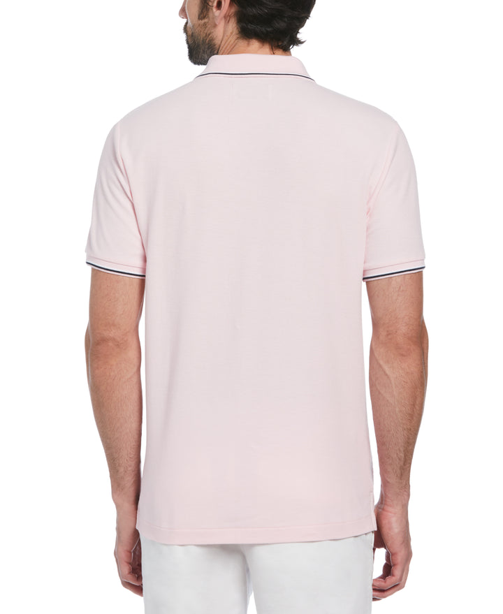 Mega Pete Pique Polo (Parfait Pink)