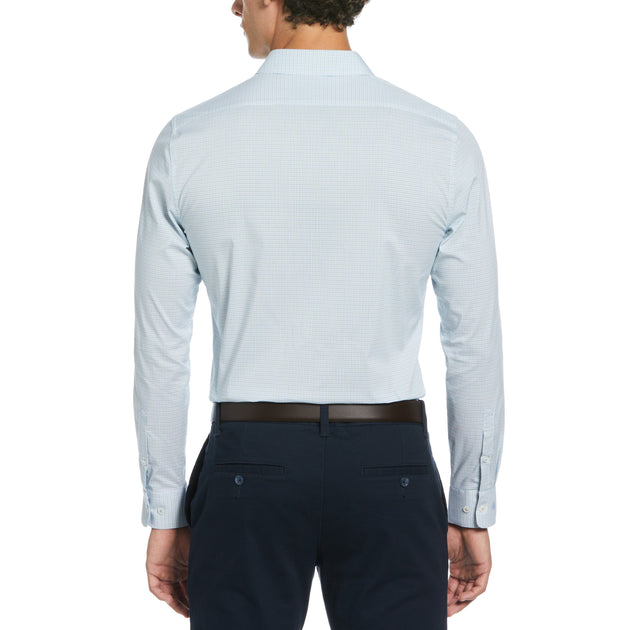 Mini Check Print Dress Shirt | Original Penguin US