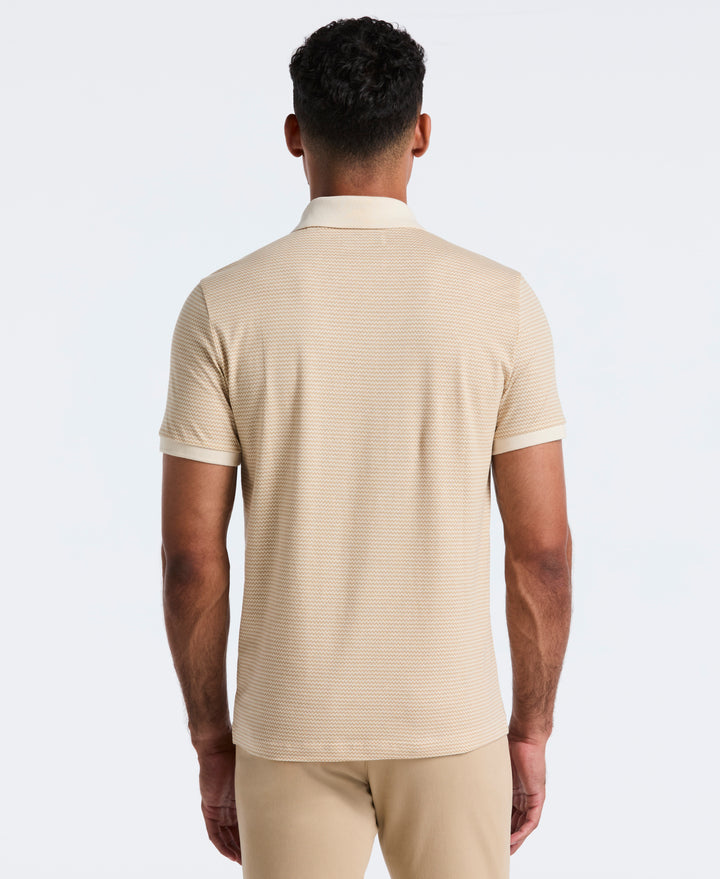 Mini Geo Print Polo (Birch)