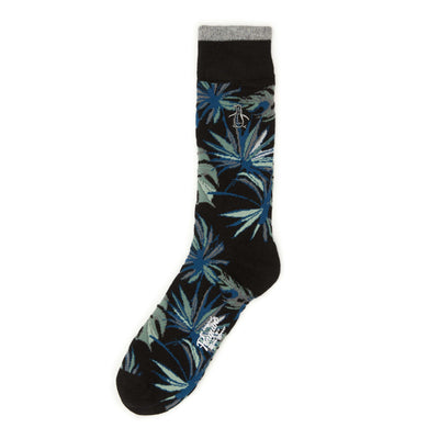 Muai Palms Sock  (Black) 