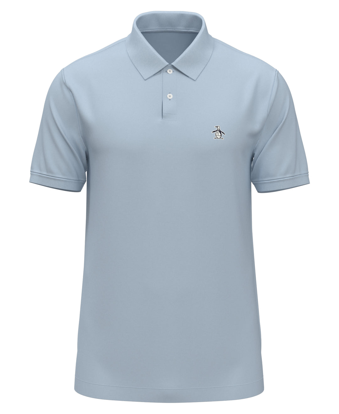 Organic Cotton Interlock Daddy Polo (Ballad Blue)
