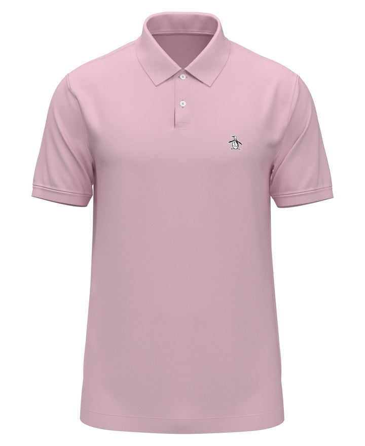 Organic Cotton Interlock Daddy Polo (Parfait Pink)