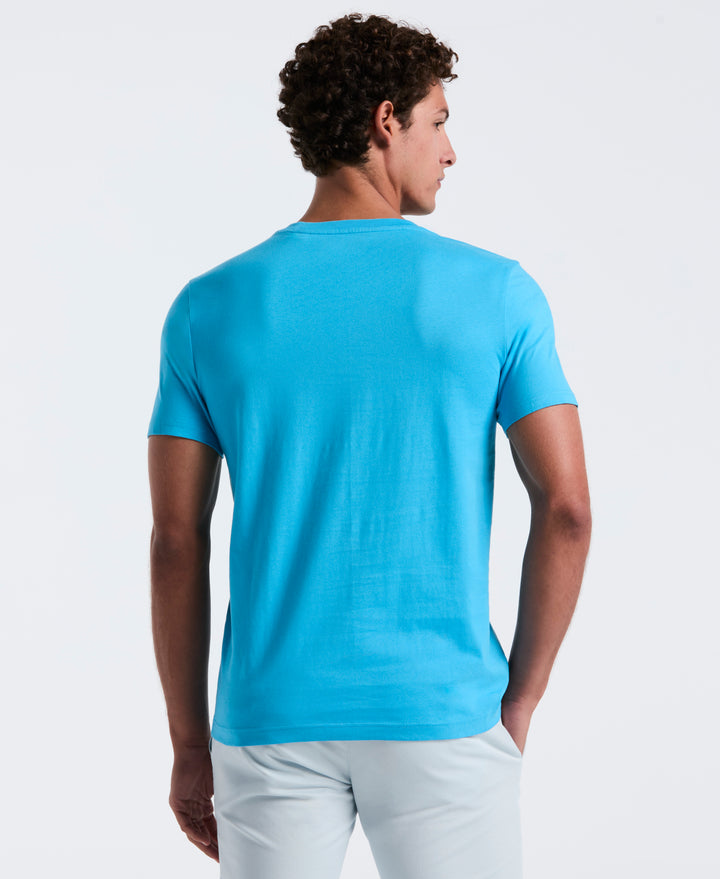 TV Pete Organic Cotton Tee (Horizon Blue)