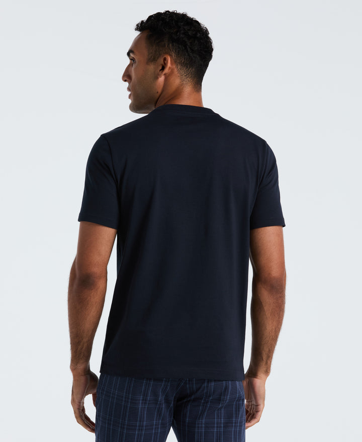 TV Pete Organic Cotton Tee (Dark Sapphire)