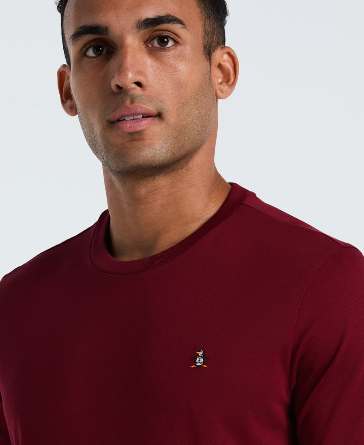 TV Pete Organic Cotton Tee (Cabernet)