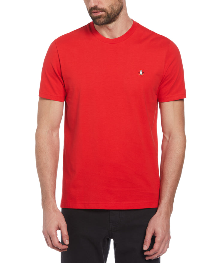 TV Pete Organic Cotton Tee (Racing Red)
