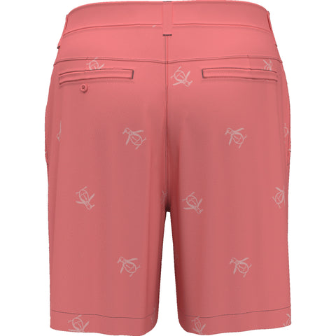 Pete Embroidered Golf Shorts (Strawberry Pink) 
