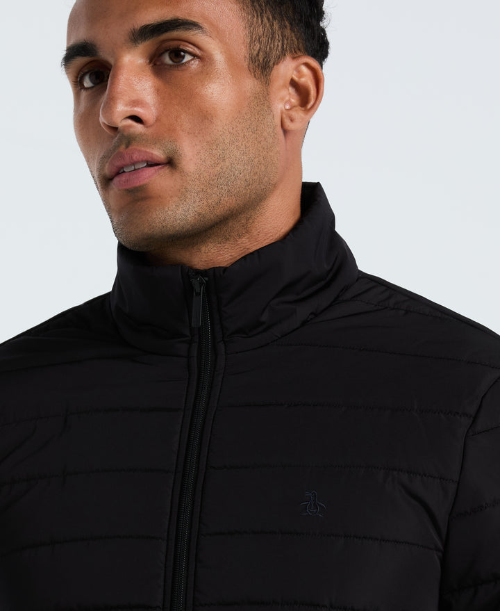 Lightweight Polyfill Jacket (True Black)