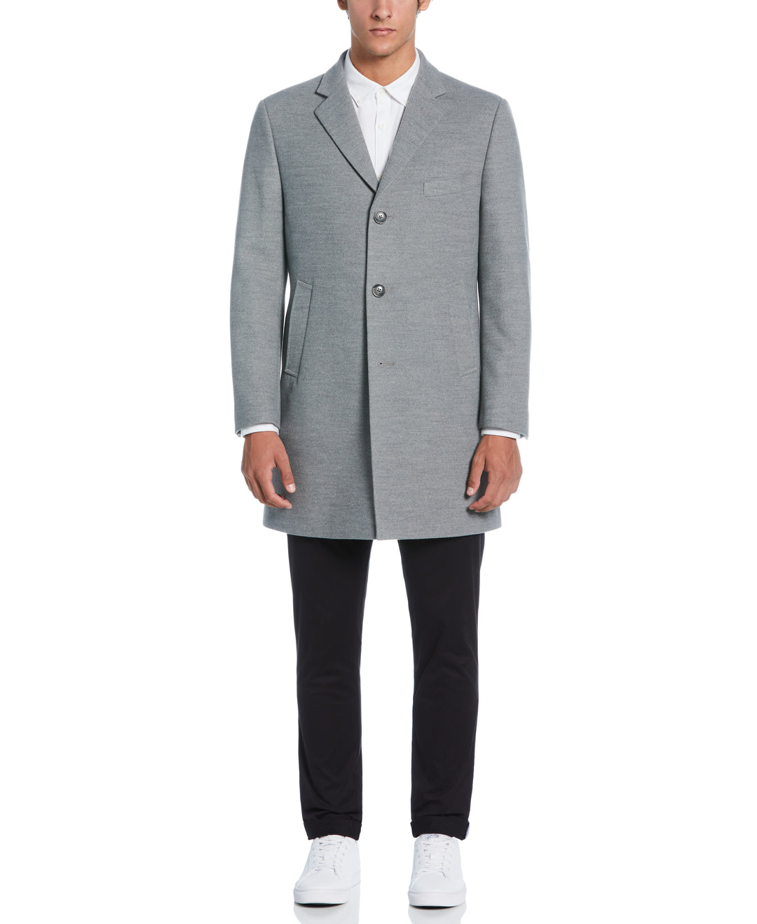 Light Grey Priel Overcoat (Light Grey)