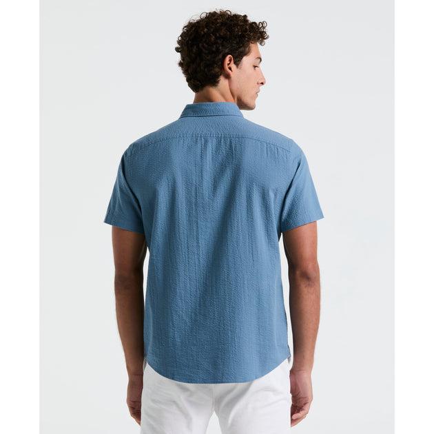 Seersucker Short Sleeve Shirt | Original Penguin US