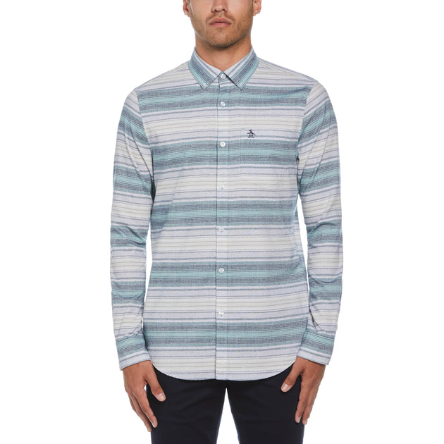 Stripe Flannel Shirt Original Penguin US