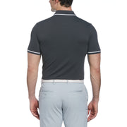 Technical Earl Short Sleeve Golf Polo Shirt (Asphalt) 