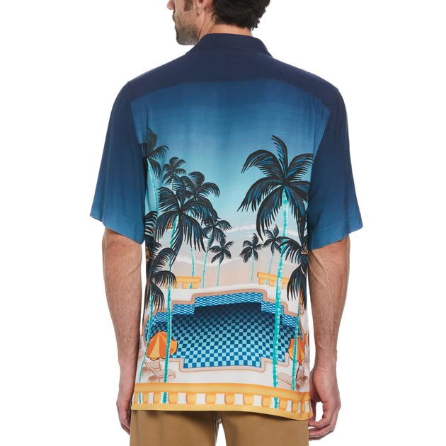 Viscose-Pool-Scene-Shirt-