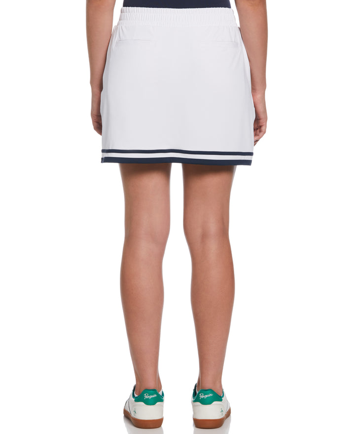 Women's Essential Colour Block 16" Golf Skort (Bright White)
